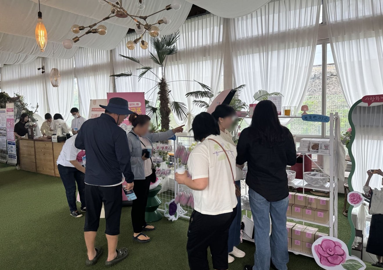 곡성 장미축제 시니어굿즈 팝업