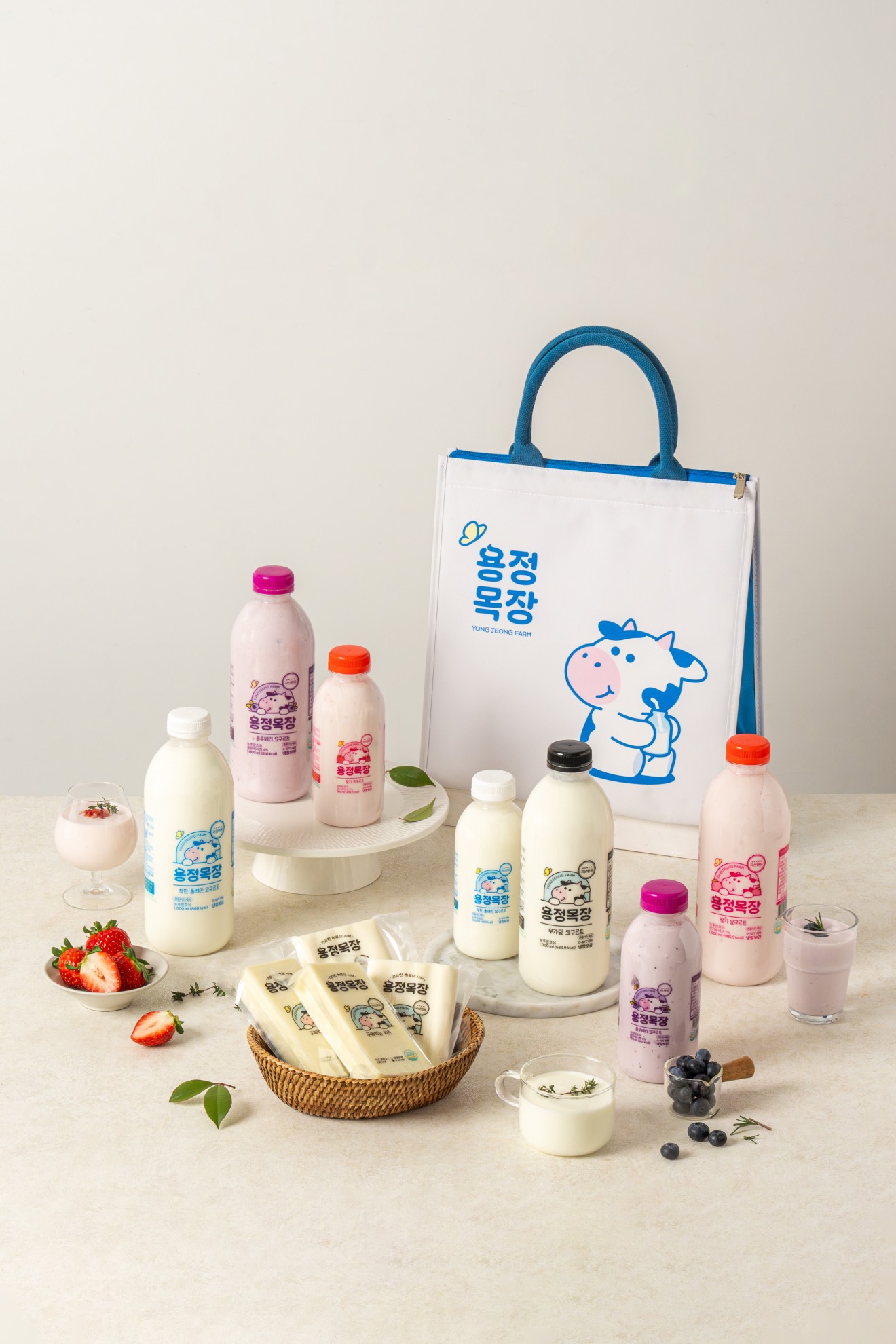 용정목장 Brand & Package